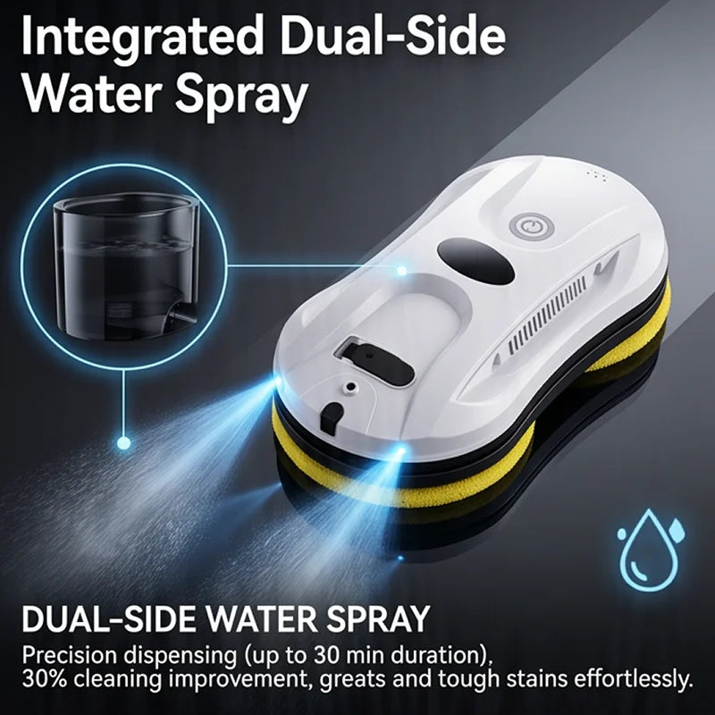 Smart Window, Glass & Surface Cleaning Robot – Automatic Multi-Purpose ...